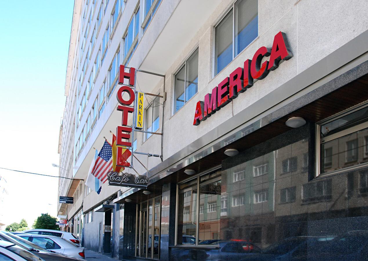 Hotel America Ferrol Exteriör bild